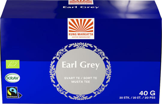 Kung Markatta Te Earl Grey Krav FT 20 påsar