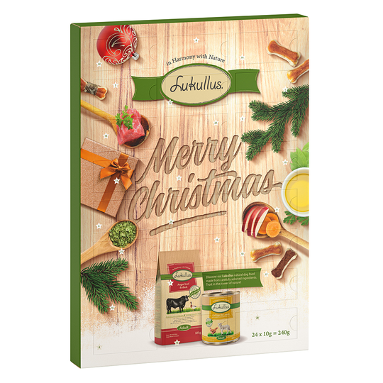 Lukullus julkalender med fina tuggben 240 g - 1 st (240 g)