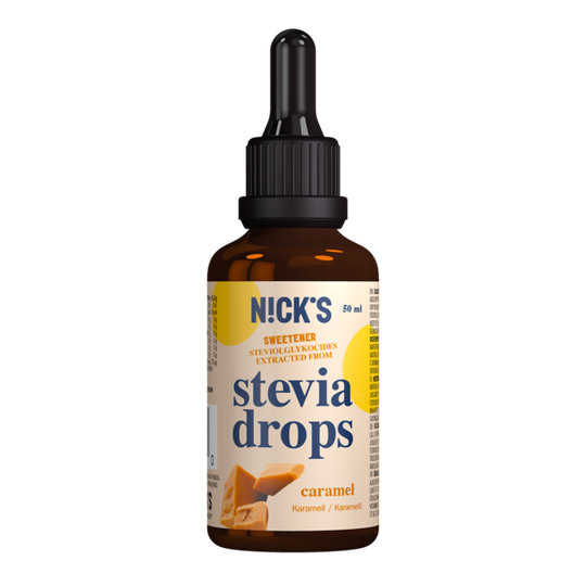 Nicks Stevia Drops Caramel 50 ml