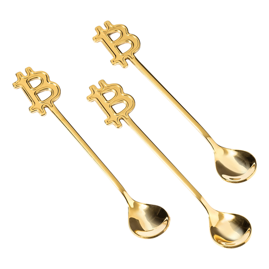 Teskedar Bitcoin - 3-pack