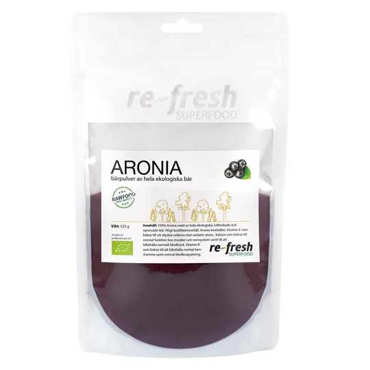 Re-fresh Superfood Aronia Superfood, 125g ekologisk