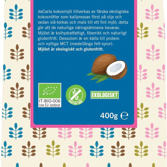 da Carla Da Carla Kokosmjöl 400 g