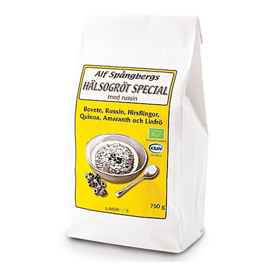 Alf Spångberg Hälsogröt Special Russin 750g