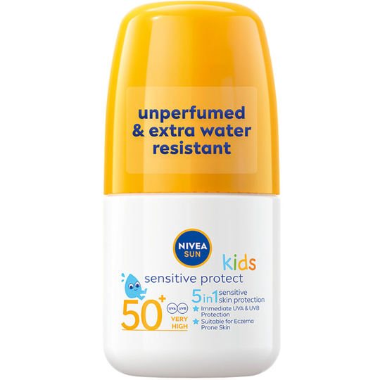 Nivea Sun Kids Sensitive Protect & Play Roll-On SPF 50+ 50 ml