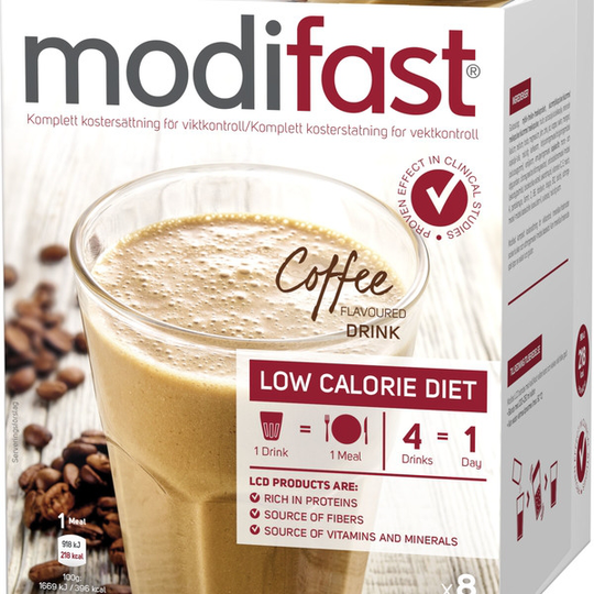 Modifast Pulver Kaffe 8 x 55 g