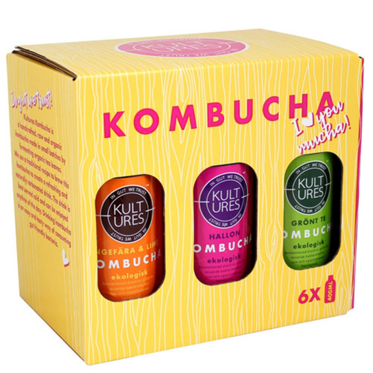 Kultures Kombucha 6 x 400 ml