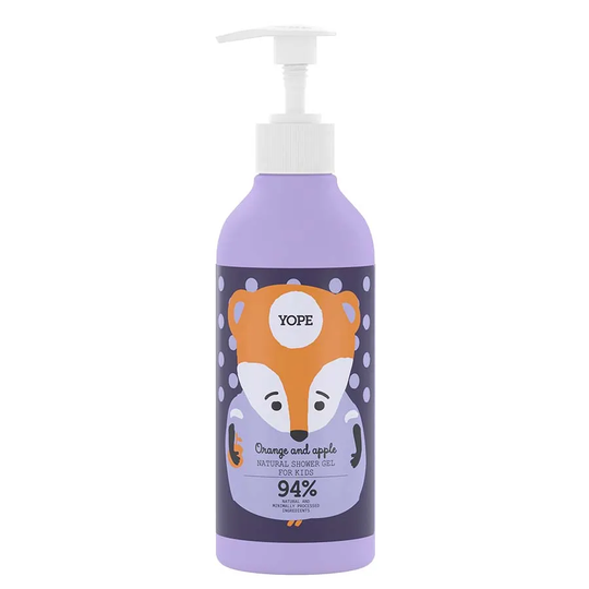 Yope Shower Gel for Kids Orange & Apple, 400ml