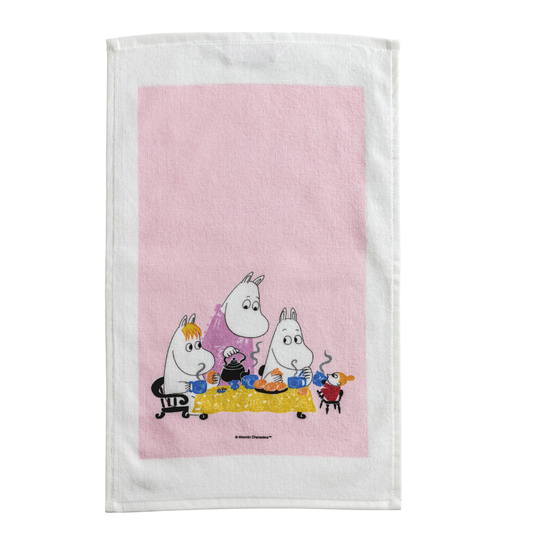 Opto Design - Mumin Handduk Teparty 50x30 cm Rosa