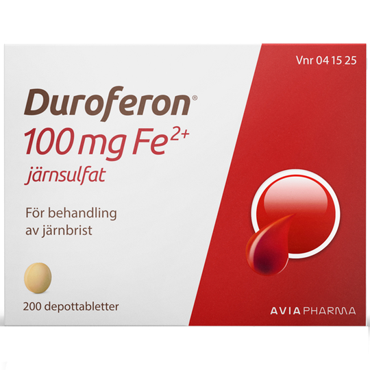 Duroferon® Depottablett 100mgFe2+ Blister, 200tabletter