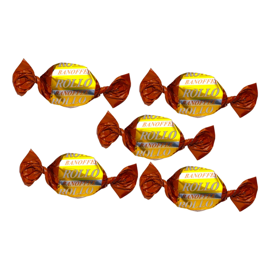 Rollo Bananoffee i Storpack - 2,5 kg