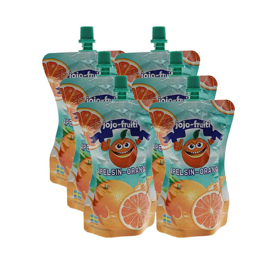 Jojo Fruity Dryck Klämmis Apelsin 6-pack