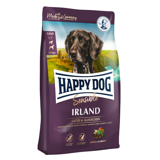 Blandat ekonomipack: 2 x 12,5 kg Happy Dog Supreme - Blandpack: Ireland + New Zealand