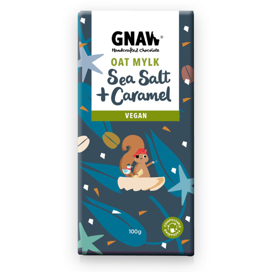 GNAW Oat Mylk Sea Salt & Caramel 100 g