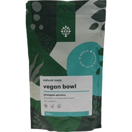 natural mojo Vegan Bowl Ananas Spirulina