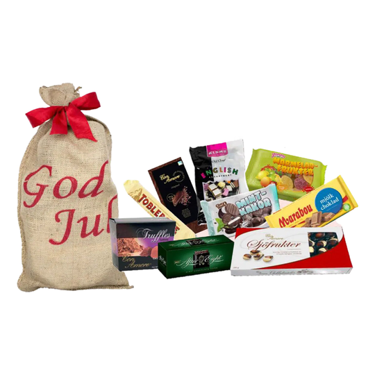 God Jul Jutesäck med Godis - 1598 gram