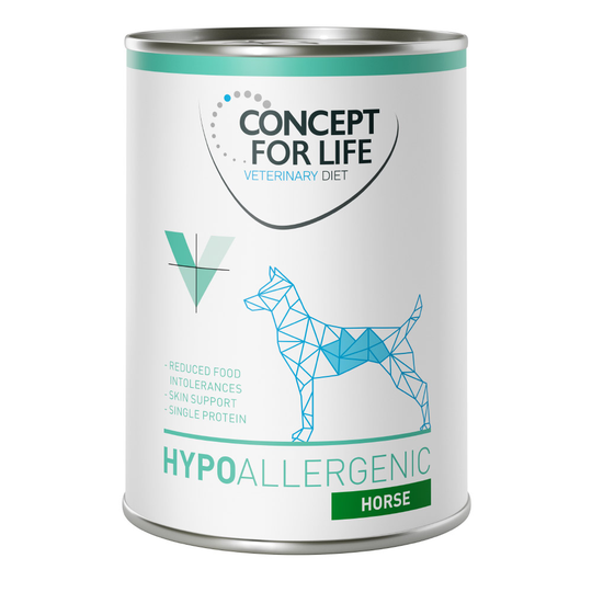 Concept for Life Veterinary Diet Hypoallergenic Horse - Ekonomipack: 24 x 400 g