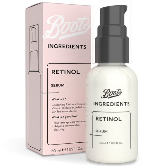 Boots Ingredients Retinol Serum 30ml
