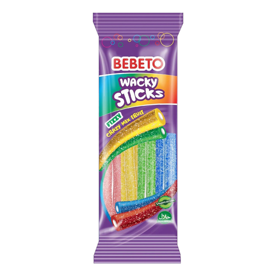 Wacky Sticks Fizzy Fruit