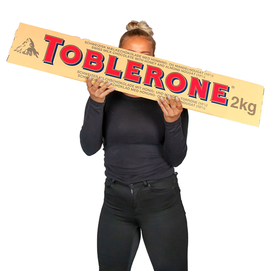 Gigantisk Choklad Toblerone