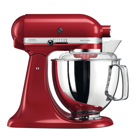 KitchenAid - KitchenAid Artisan Köksmaskin 4,8 + 3 L Röd