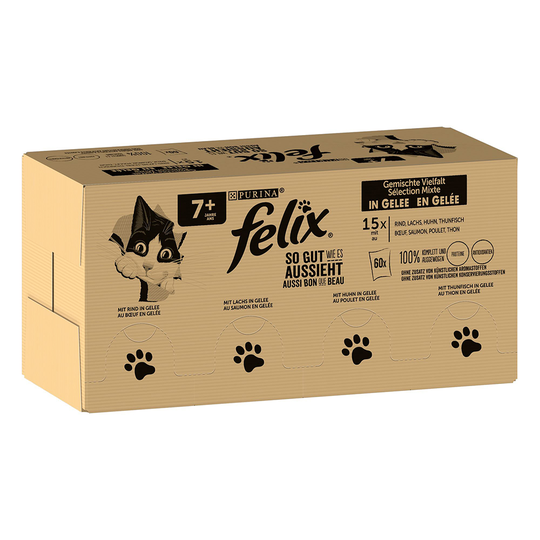 Stort ekonomipack: Latz "As good as it looks" 120 x 85 g - Senior