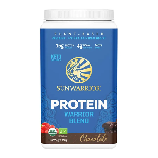 Sunwarrior Warriorblend Choklad, 750 g ekologisk