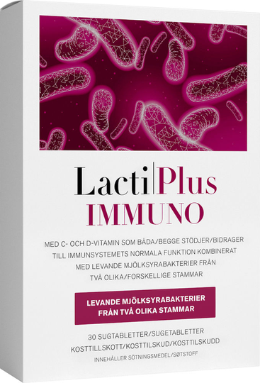 LactiPlus Immuno Sugtablett 30st