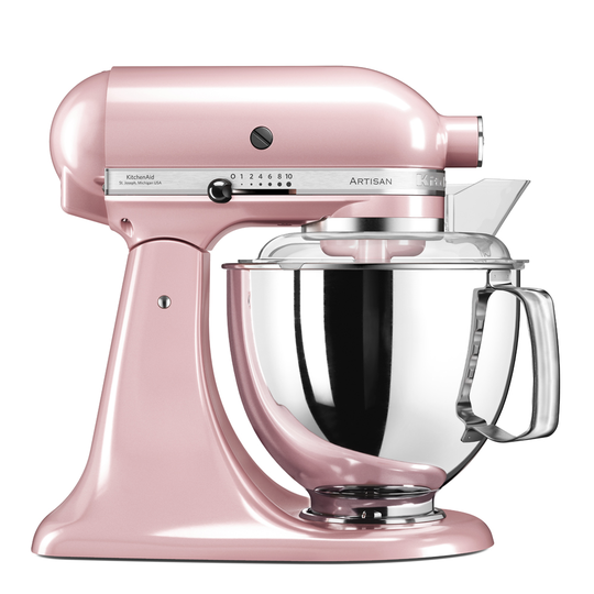 KitchenAid - KitchenAid Artisan Köksmaskin 4,8 + 3 L Silky Pink