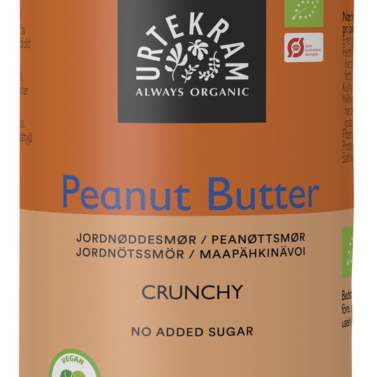 Urtekram Jordnötssmör Crunchy Eko 230 g