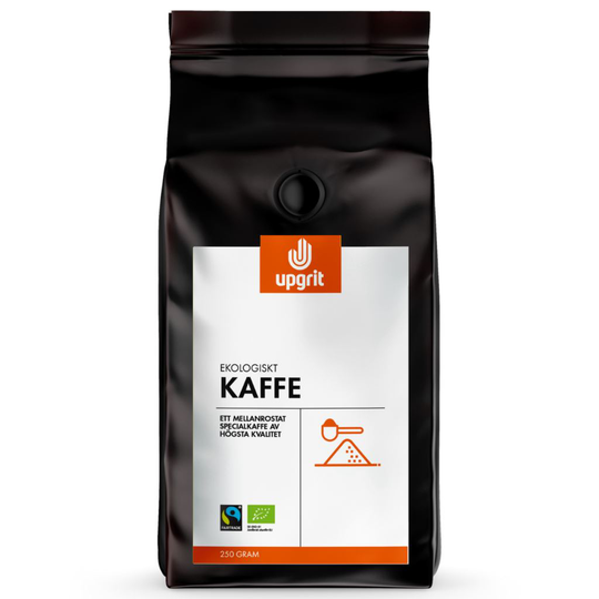 Upgrit Ekologiskt Kaffe Malet 250 g