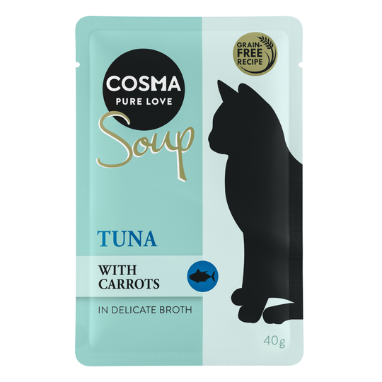 Cosma Soup 12 x 40 g - Tonfisk med morötter
