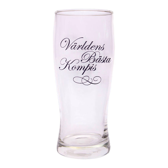 Ölglas Världens Bästa Kompis
