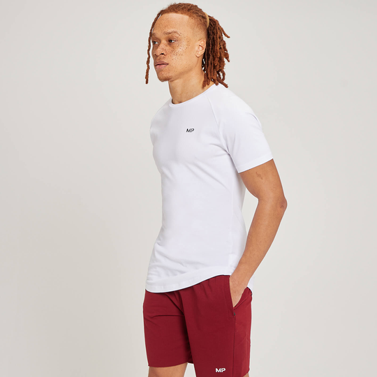 MP Form Short Sleeve T-Shirt för män - Vit - XS