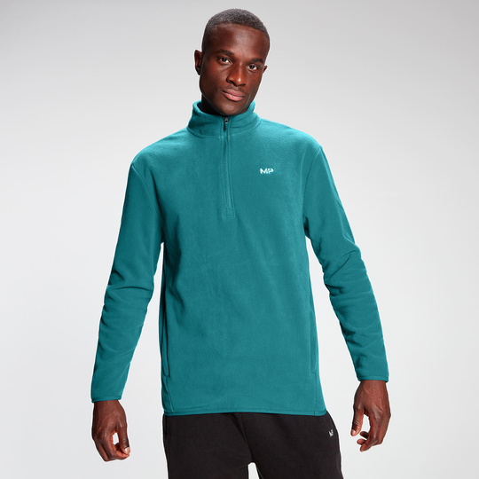 MP Men's Rest Day Fleece1/4 Zip - Turkos - XL