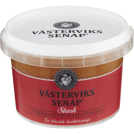 Västerviks Senap Klassisk Kvalitetssenap Stark 300 g