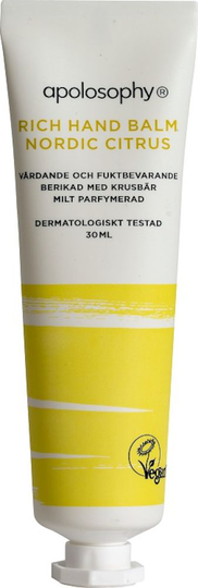 Apolosophy Rich Hand Balm Nordic Citrus Parf 30ml