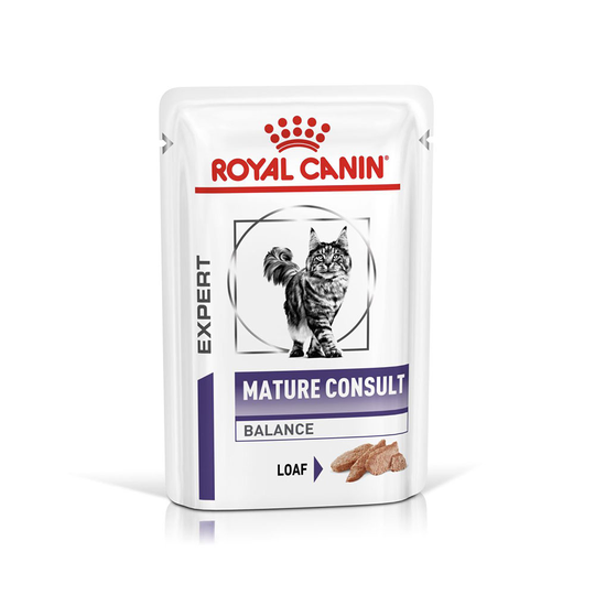Royal Canin Expert Mature Consult Balance Mousse - Ekonomipack: 48 x 85 g