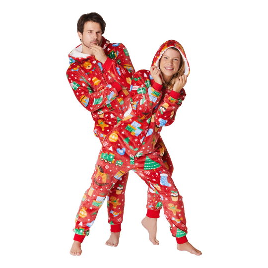 Juldröm Röd Onesie - XX-Small