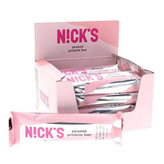 N!CK'S Protein Bar Jordnöt 12-Pack