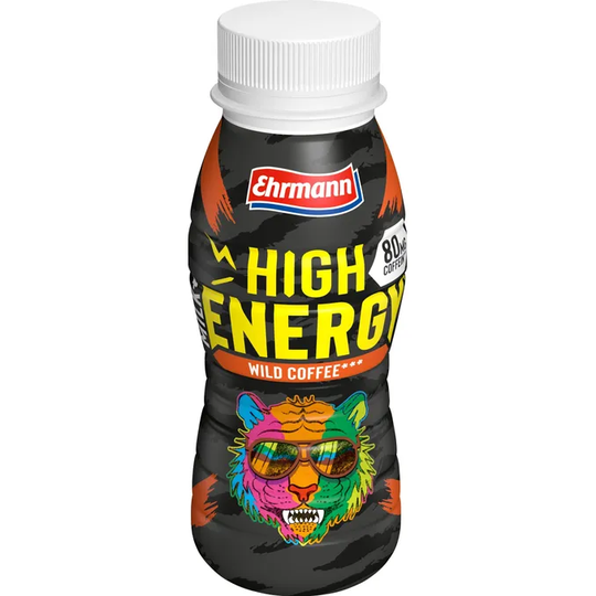 Ehrmann 3 x Mjölkdryck Energi Kaffe