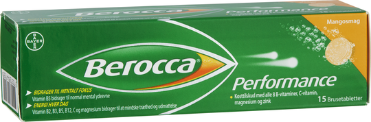 Berocca Performance Mango Brustablett 15st