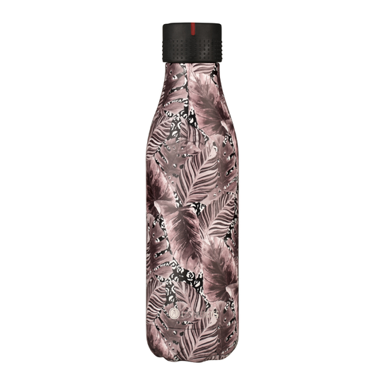 Les Artistes - Bottle Up Termoflaska 50 cl Burgunder/Vit/Svart