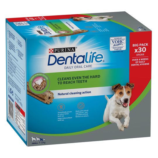 Purina Dentalife Daily Oral Care för små hundar (7-12 kg) - 30 sticks (10 x 49 g)