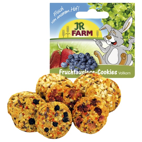 JR Farm fullkornskex med frukt - 6 st
