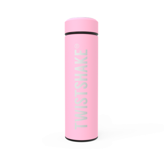 Twistshake Hot or Cold Bottle 420 ml Pastell Rosa