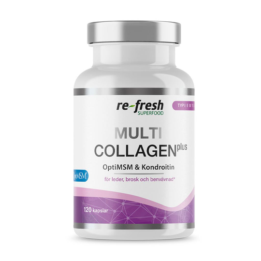 re-fresh SUPERFOOD MultiCollagen Plus 120 kapslar