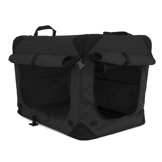 Dogman Canvasbur Milou Svart S 50cm