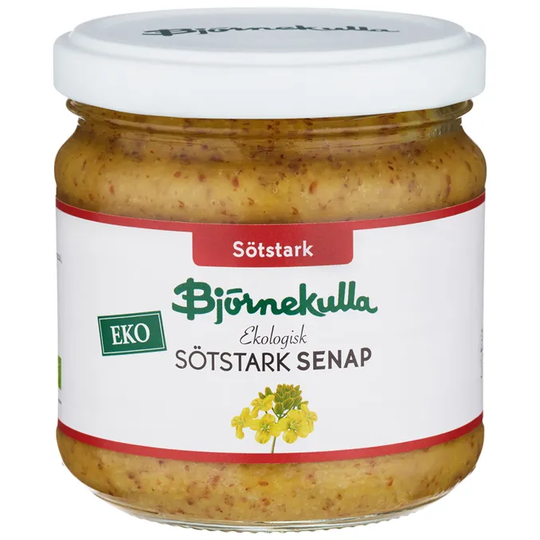 Björnekulla 2 x Senap Sötstark Eko