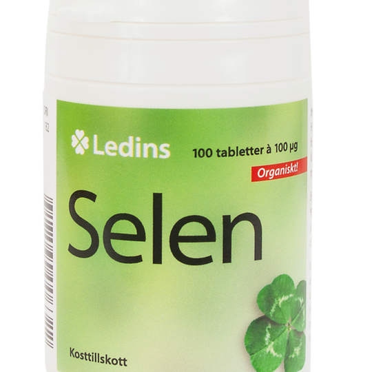 Ledins Selen organiskt 100 mcg 100 tabletter
