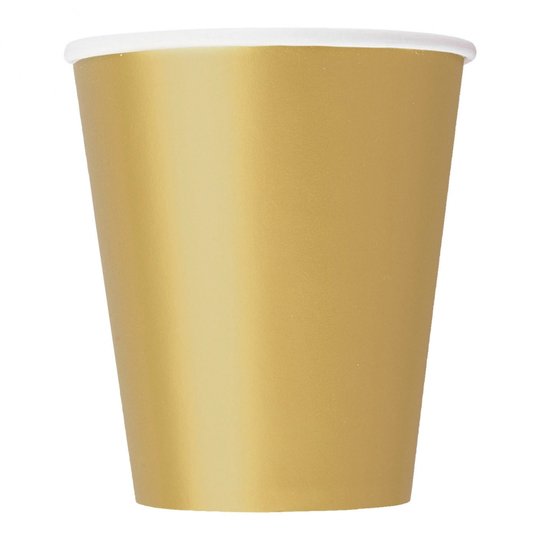 Pappersmuggar Guld - 8-pack